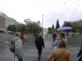 La Place Syntagma :( sous la pluie)